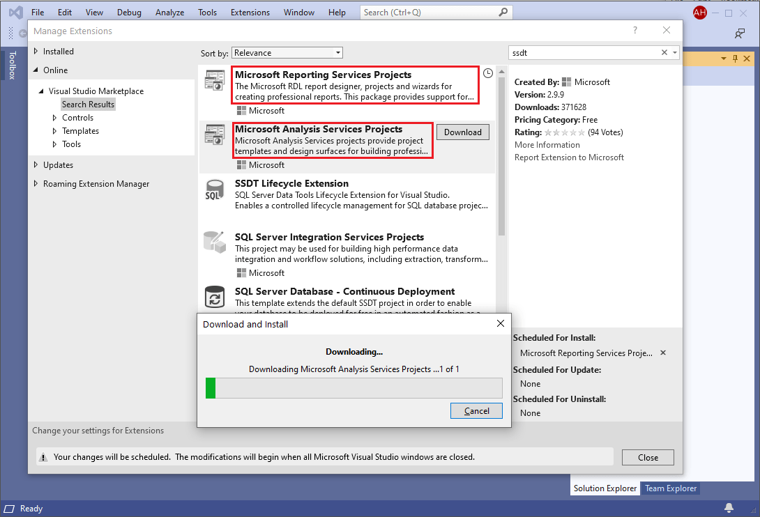 Install SQL Server 2019, Data tools etc. IT Blog